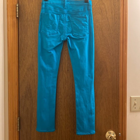 💙💚💙EUC Hudson Turquoise Nico Skinny Jeans - Picture 6 of 10